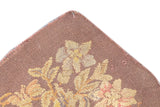 Vintage French Needle Point Rug 1'1'' x 1'2''