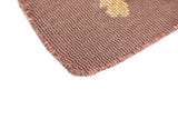 Vintage French Needle Point Rug 1'1'' x 1'2''