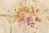 Antique French Aubusson Cover Seat 2'0" x 2'2''
