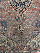 Antique Mohtasham Kashan Rug 7' 11'' x 11' 5''