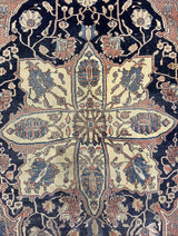 Antique Mohtasham Kashan Rug 7' 11'' x 11' 5''
