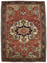 Antique  Serapi Rug 8'5" x 11' 5"