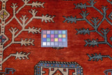Antique Caucasian Tree Kazak Rug 5'10" x 7' 10"