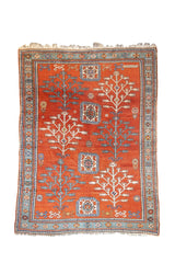 Antique Caucasian Tree Kazak Rug 5'10" x 7' 10"