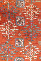 Antique Caucasian Tree Kazak Rug 5'10" x 7' 10"