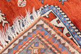 Antique Caucasian Tree Kazak Rug 5'10" x 7' 10"