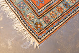 Antique Caucasian Tree Kazak Rug 5'10" x 7' 10"