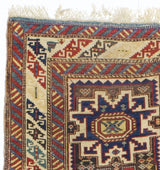 Antique Caucasian Lezgi Rug 2' 10'' x 4' 5''