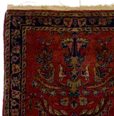 Antique  Mohajeran Sarouk Rug 1' 11'' x 3' 9''