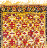 Fine Antique Moroccan Tribal Wool Rug 4'6" x 9' 7''