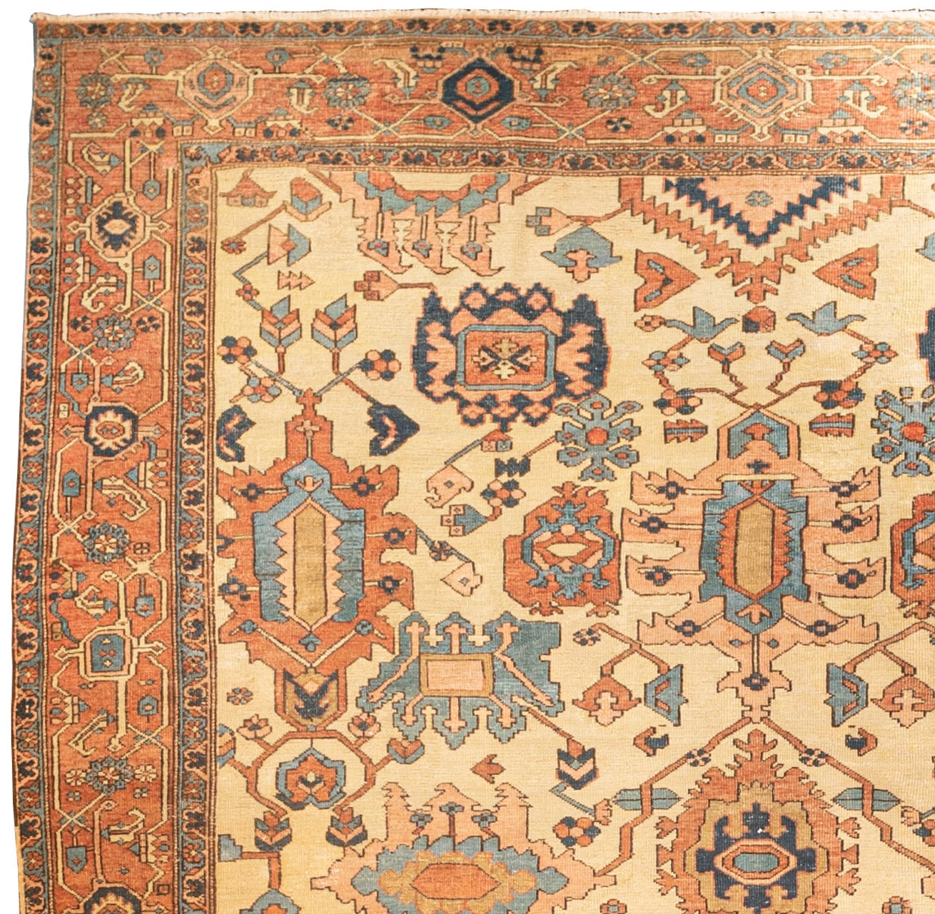 Antique  Bakhshayesh Rug 9'6" x 10' 9''
