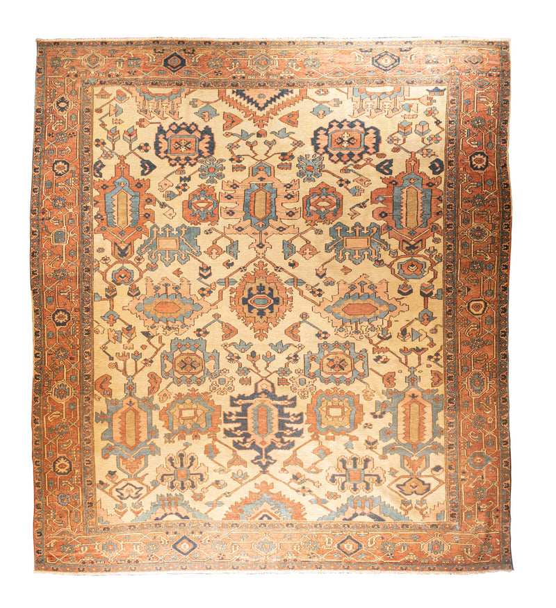 Antique  Bakhshayesh Rug 9'6