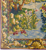 Antique European Tapestry 4' 10" x 7' 11"