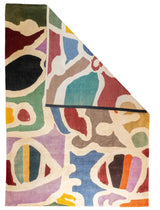Fine Mid Century French Artistic Wool Rug 6'6" x 9' 1"