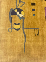 Fine Mid Century French Rug 6' 9'' x 9' 8"