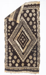 Fine Semi Antique Moroccan Wool Rug 3'0" x 4' 6''