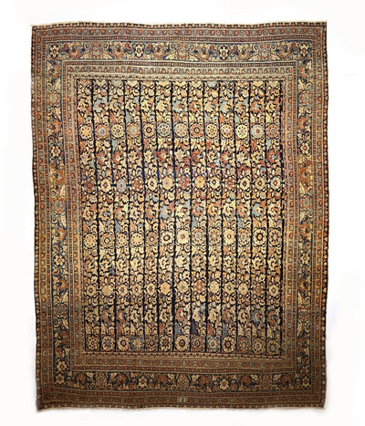 Antique  Haji Jalili Tabriz Rug 10' 6