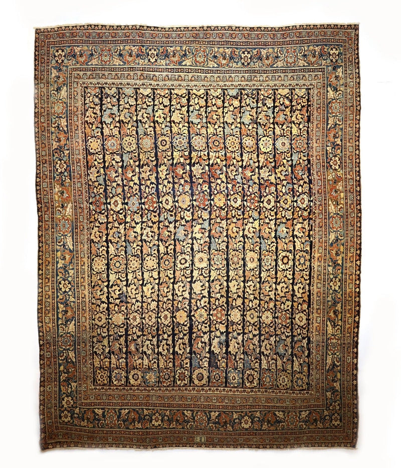 Antique  Haji Jalili Tabriz Rug 10' 6