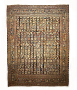Antique  Haji Jalili Tabriz Rug 10' 6" x 13' 9''