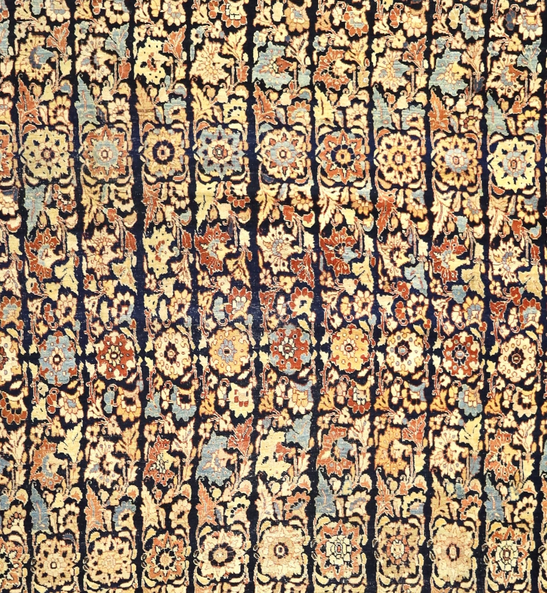 Antique  Haji Jalili Tabriz Rug 10' 6" x 13' 9''