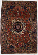Fine Antique Bakhtiari Rug 7' 0" x 10' 3''