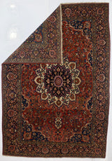 Fine Antique Bakhtiari Rug 7' 0" x 10' 3''