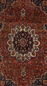 Fine Antique Bakhtiari Rug 7' 0" x 10' 3''