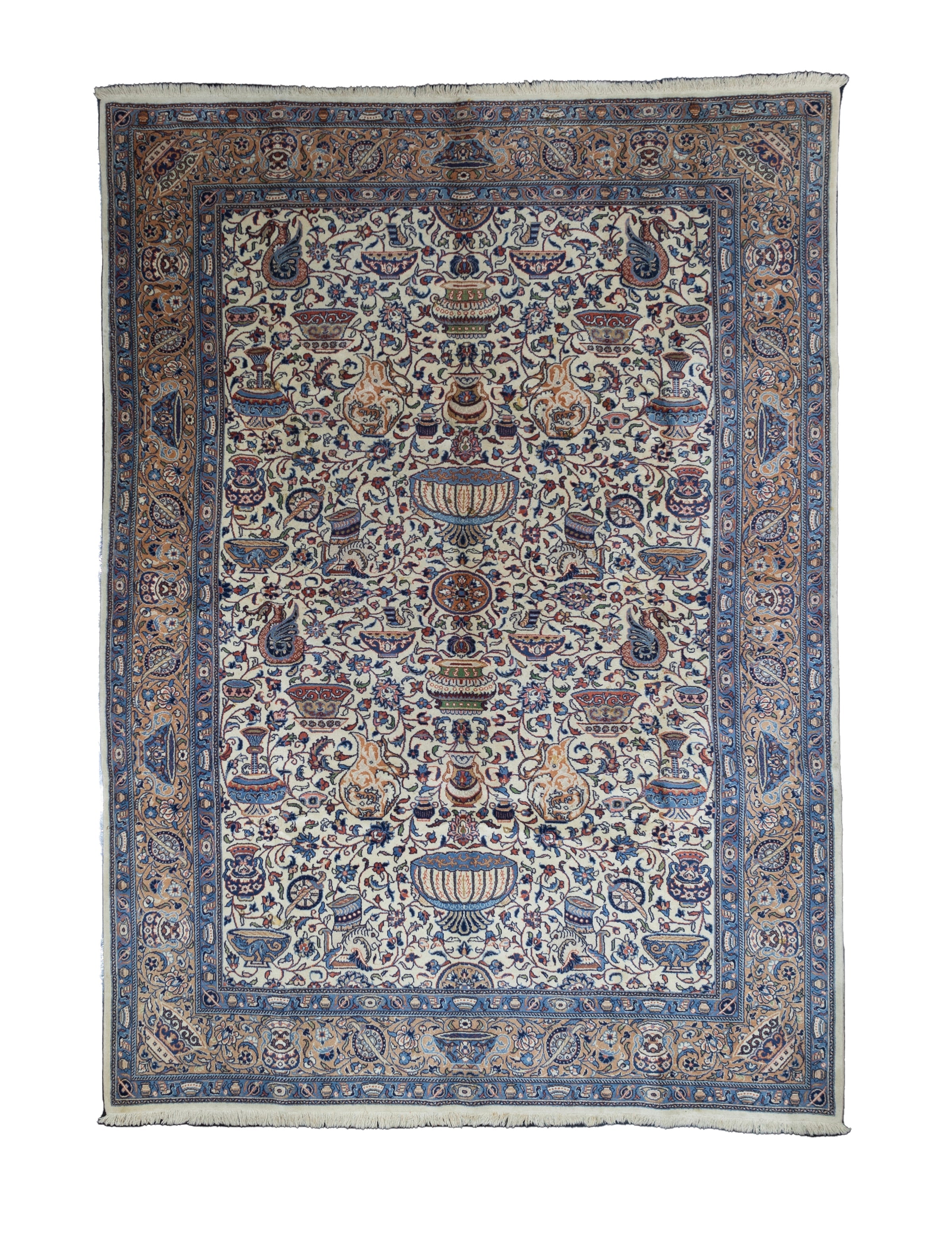 Vintage  Sarouk Rug 8' 1" x 11' 2"