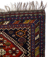 Antique Qashqai Rug 3' 10" x 5' 4"