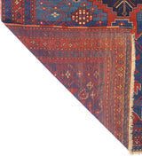 Antique Caucasian Kazak Rug 4'9" x 7' 2"