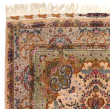 Extremely Fine  Tabriz Signed by Master Weaver Rug 6'5" x 10' 7"