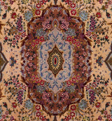 Extremely Fine  Tabriz Signed by Master Weaver Rug 6'5" x 10' 7"