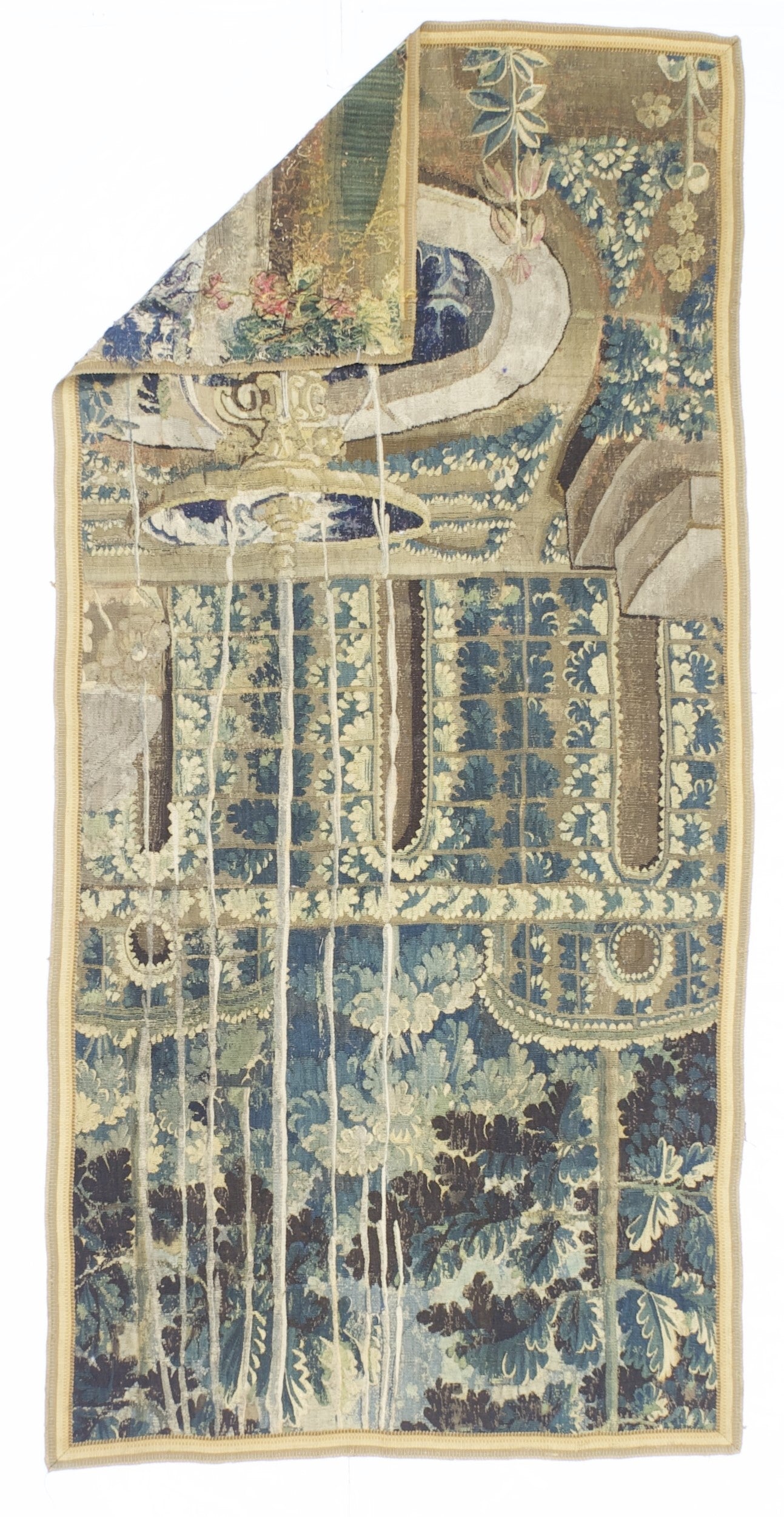 Antique French Tapestry 3'5" x 7' 1"