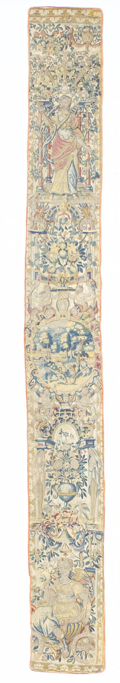 Antique Tapestry Panel (one of pair) 1' 2