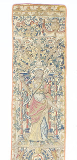 Antique Tapestry Panel (one of pair) 1' 2" x 10' 9''