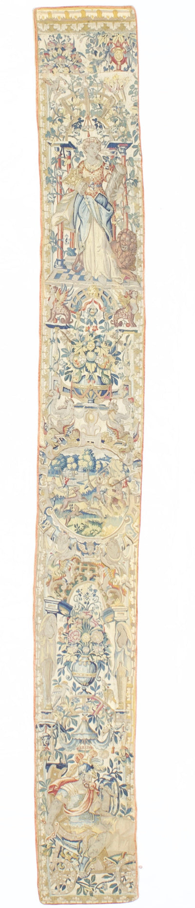 Antique Tapestry Panel (one of pair) 1' 2