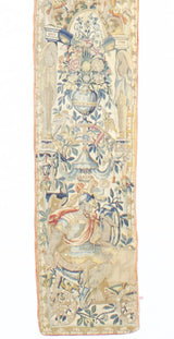 Antique Tapestry Panel (one of pair) 1' 2" x 10' 9''