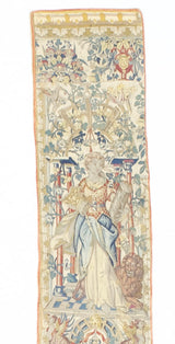 Antique Tapestry Panel (one of pair) 1' 2" x 10' 9''