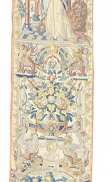 Antique Tapestry Panel (one of pair) 1' 2" x 10' 9''