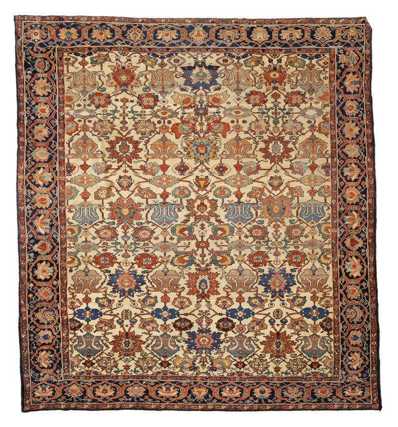 Antique  Farahan Rug 8'6