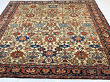 Antique  Farahan Rug 8'6" x 9' 5''
