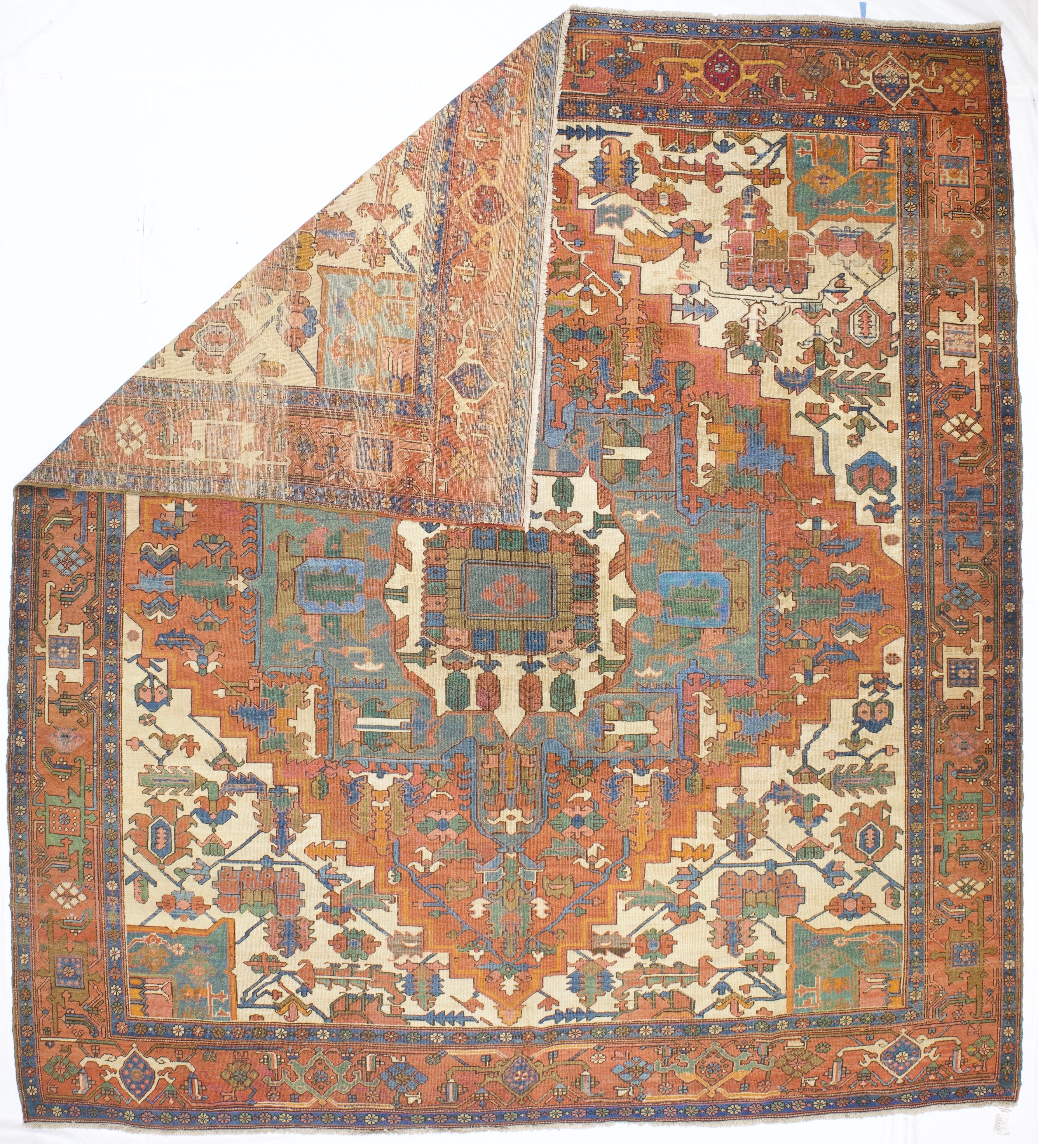 Antique  Bakhshayesh Rug 10' 6" x 11' 7''