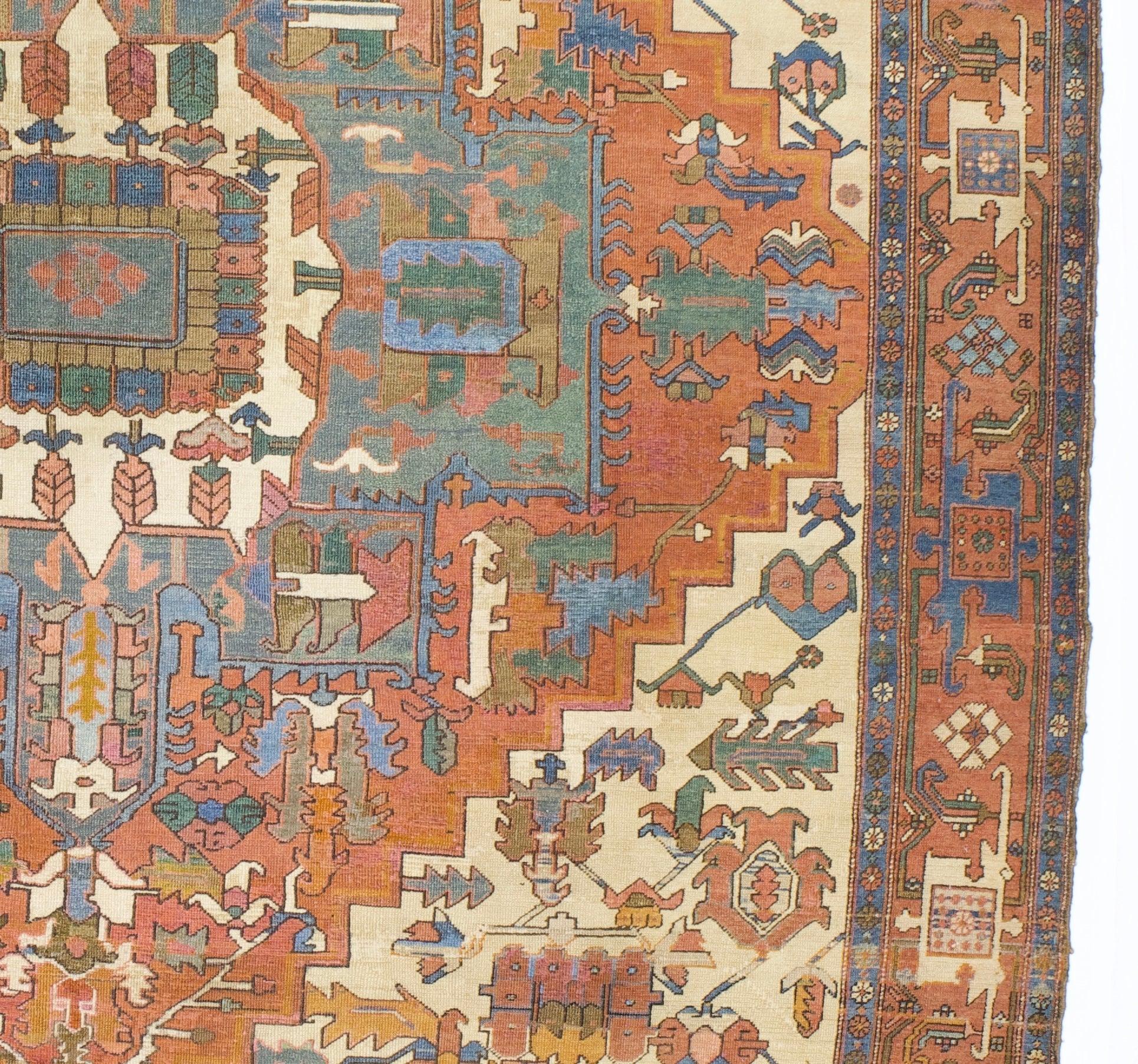 Antique  Bakhshayesh Rug 10' 6" x 11' 7''