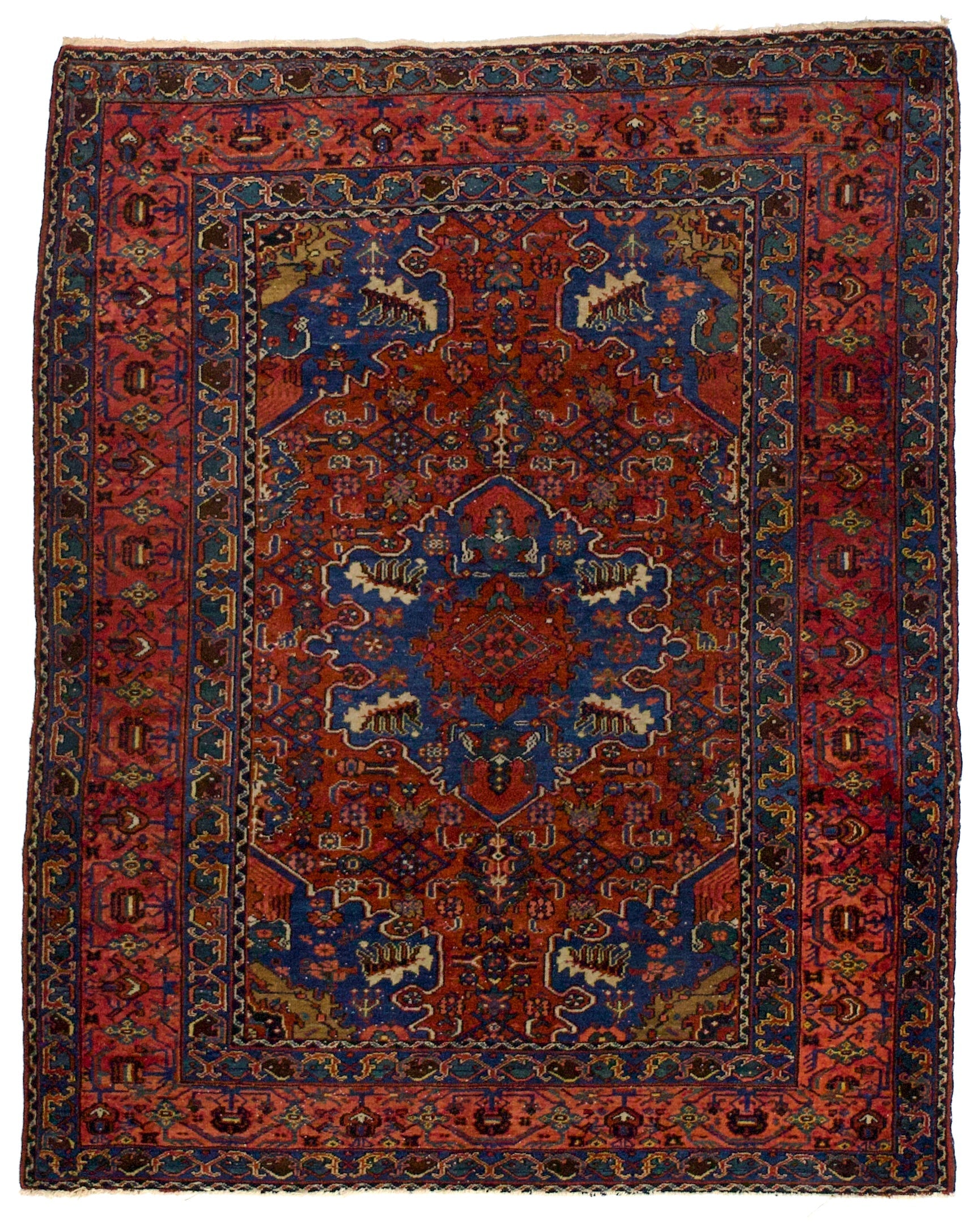 Fine Antique  Malayer Rug 4'10" x 6' 1"