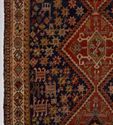 Antique Qashqai Rug 4' 5" x 7' 2"