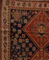 Antique Qashqai Rug 4' 5" x 7' 2"