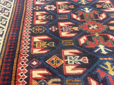 Fine Antique Zeyhur Sumak Rug 3'2" x 8' 1''