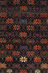 Antique  Malayer Rug 4'3" x 6' 9"