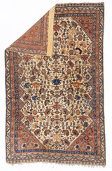 Antique Qashqai Rug 4' 0'' x 6' 6''