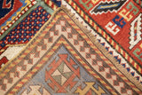 Antique Caucasian Kazak Rug 6'5'' x 7'11''